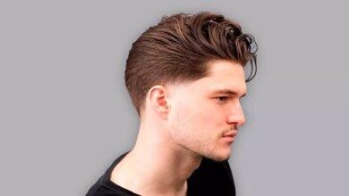 taper fade long hair